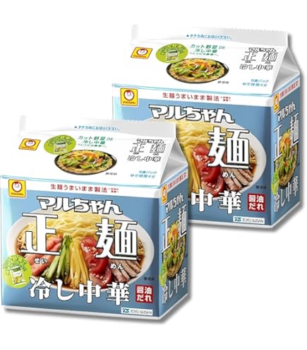 Amazon.co.jp: 東洋水産 マルちゃん正麺 冷し中華 5食パック : 食品